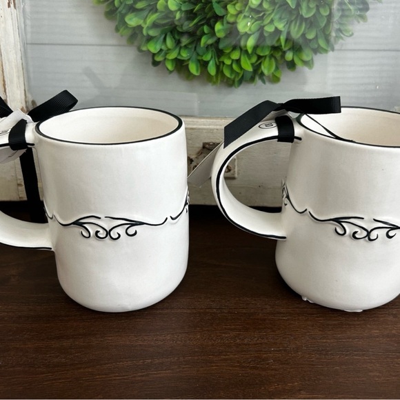 Rae Dunn Artesian Collection ENJOY - set of mugs - NWT - Picture 5 of 10